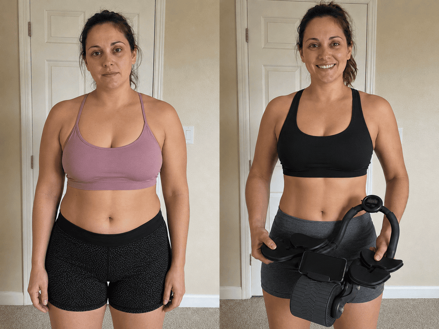 Before and after result